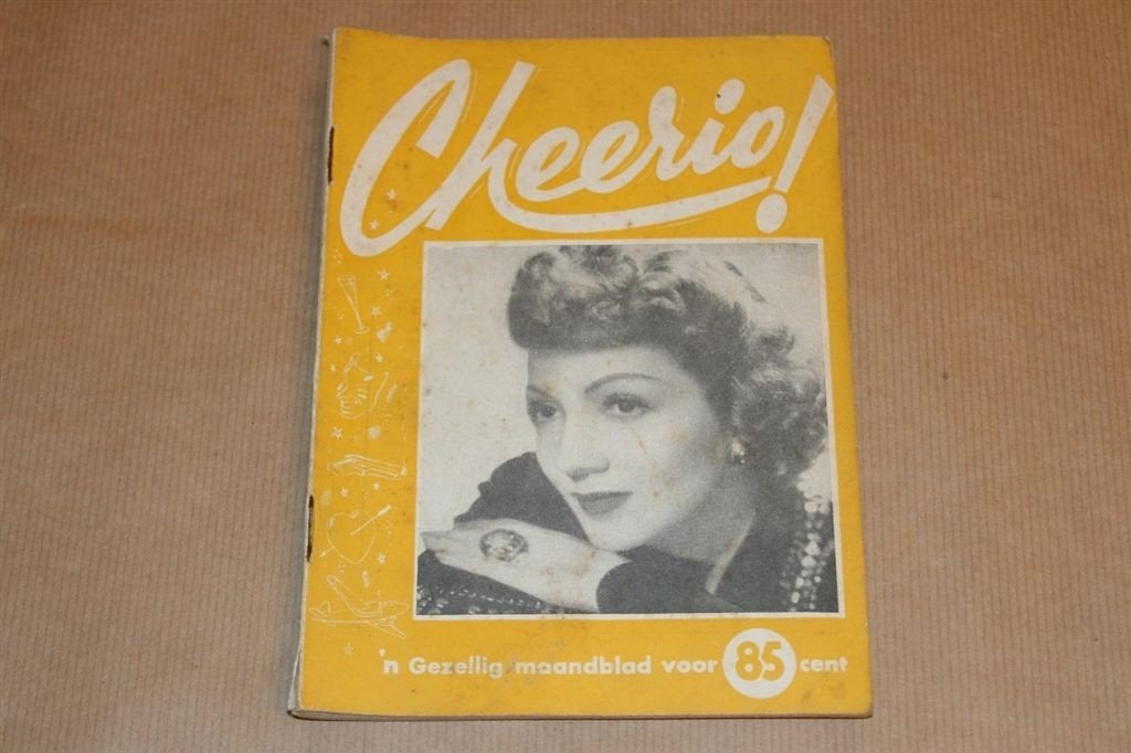 Magazine - Cheerio No. 5 - 1947, Ophalen of Verzenden, 1940 tot 1960, Knipsel(s)