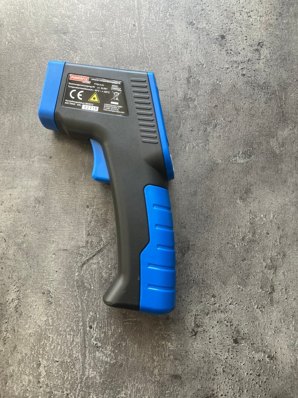 Infrarood thermometer nieuw, Infraroodthermometer, Nieuw, Draadloos, Overige merken