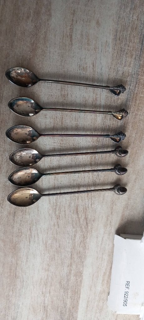 Zilveren theelepels, Ophalen of Verzenden, Zilver