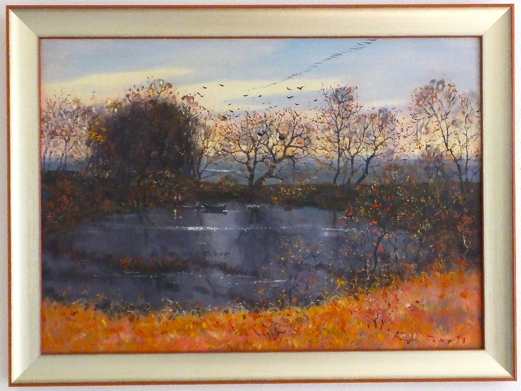 Schilderij inclusief lijst., Ophalen