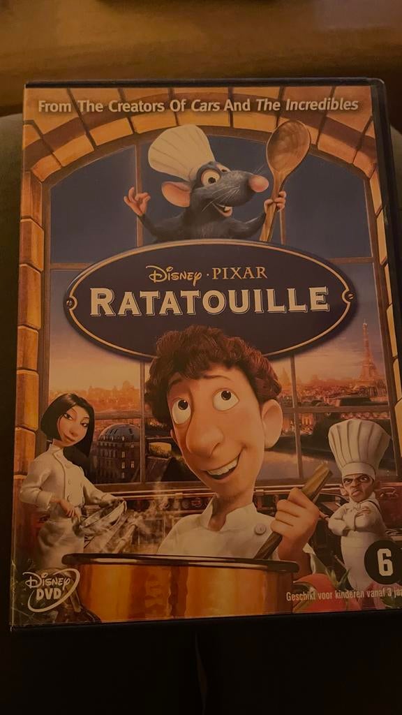 DVD Ratatouille - Disney Pixar animatiefilm, Gebruikt, Alle leeftijden, Ophalen of Verzenden, Komedie