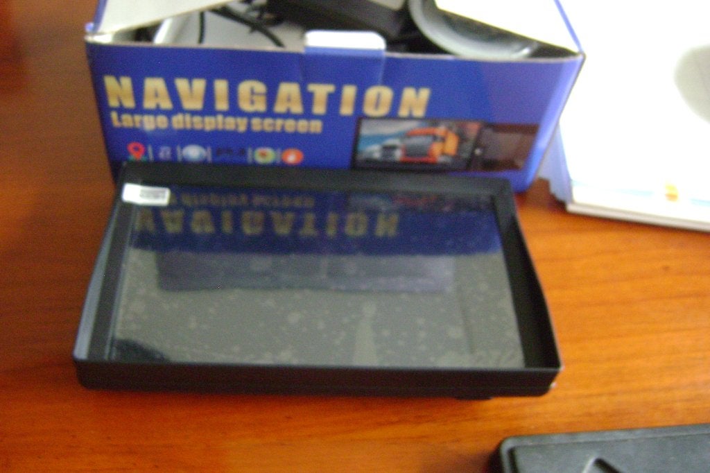 te koop autonavigatie systeem, Ophalen
