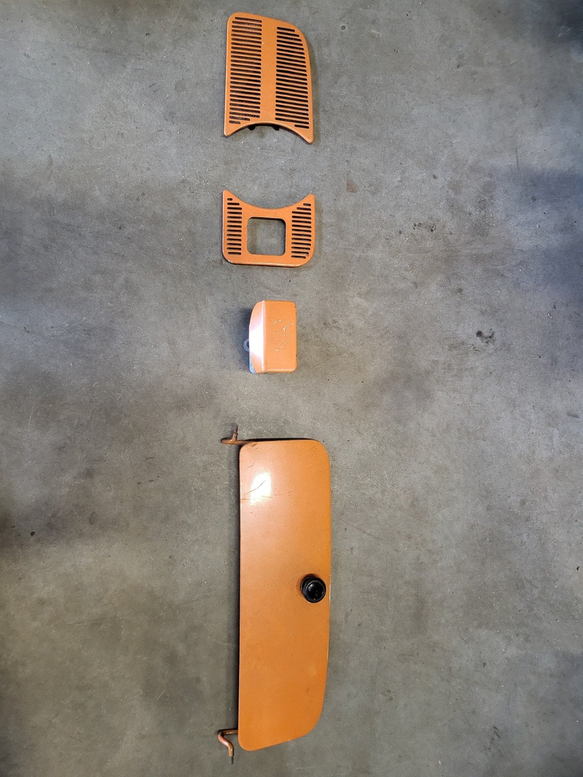 Vw kever dashboard roosters, asbak en dashboardklepje, Ophalen of Verzenden, Gebruikt