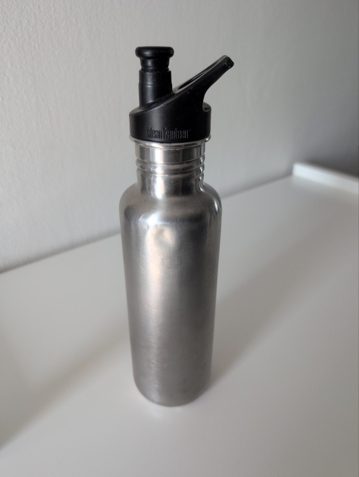 Klean Kanteen waterfles 500ml - RVS drinkfles, Zilver, Ophalen of Verzenden, Metaal, Overige merken