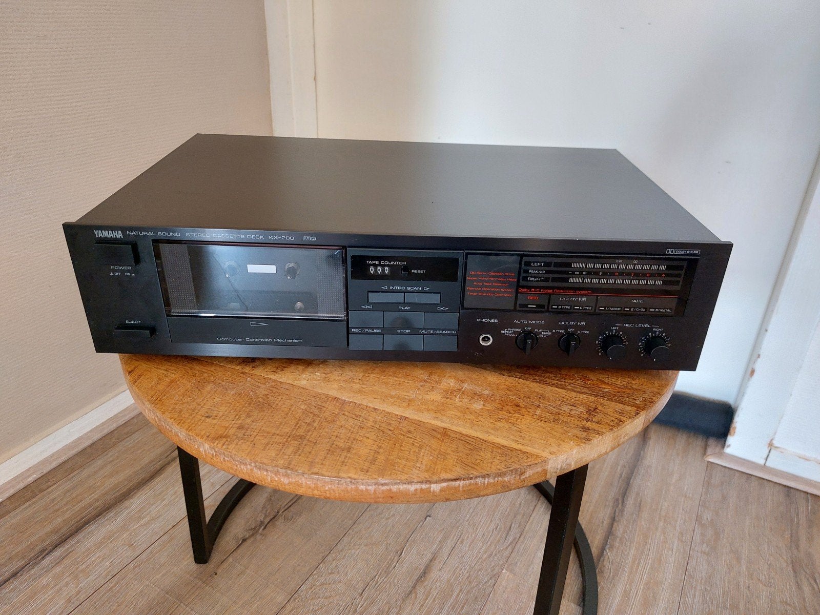 Yamaha KX-200 cassettedeck, Audio, Tv en Foto, Ophalen, Enkel, Overige merken