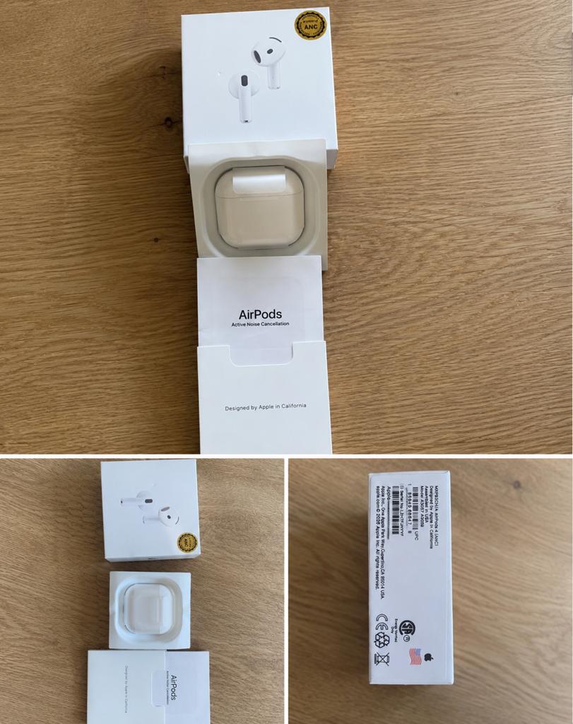 Apple Airpods 4 ANC, Ophalen of Verzenden, Zo goed als nieuw