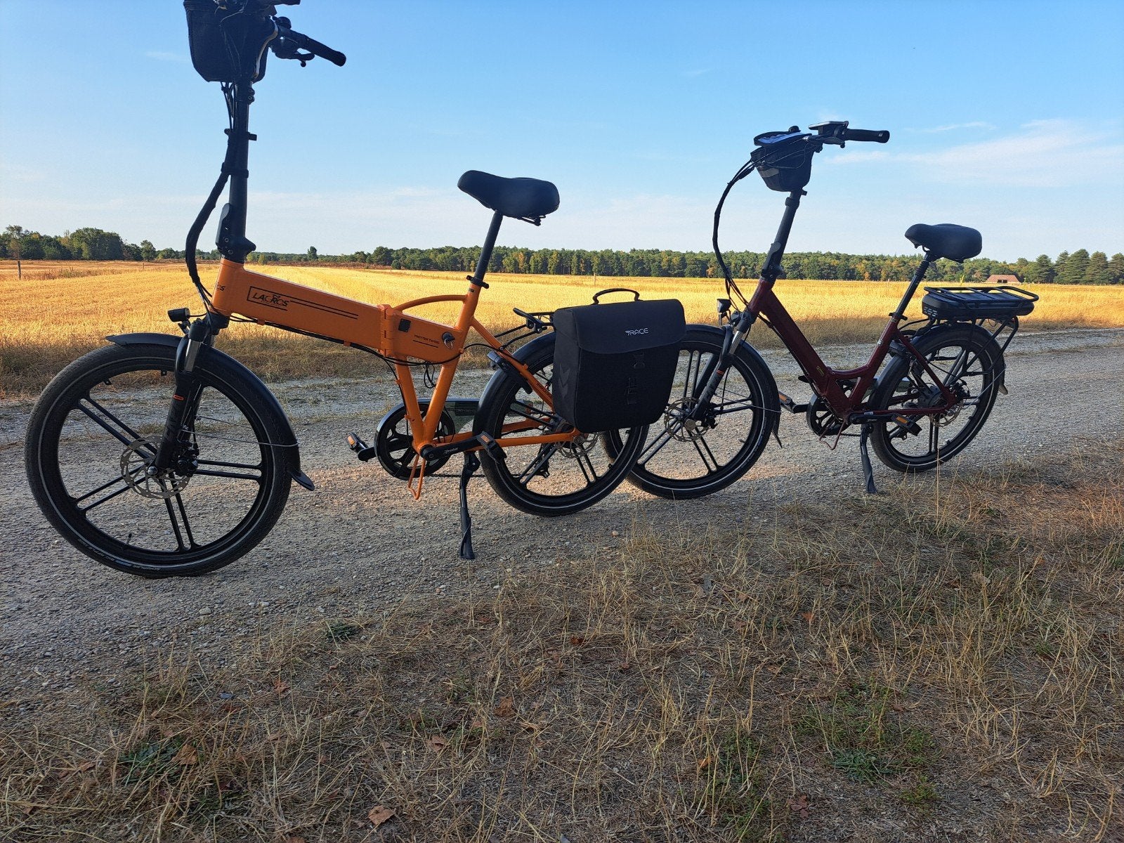 Lacros Trotter XL 400 mat oranje, Fietsen en Brommers, Fietsen | Vouwfietsen, 20 inch of meer, Heren, Versnellingen, Zo goed als nieuw