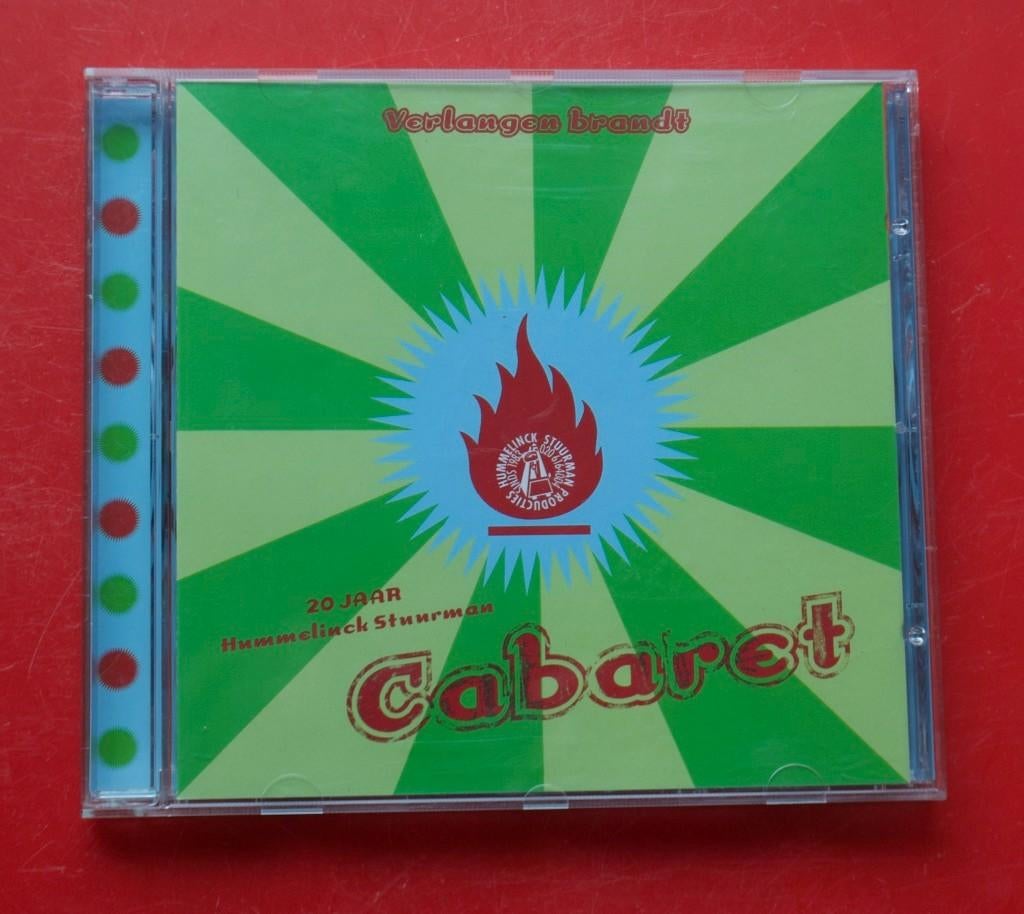 cd Verlangen brandt 20 jaar Hummelinck Stuurman cabaret, Ophalen of Verzenden, Gebruikt, Nederlandstalig