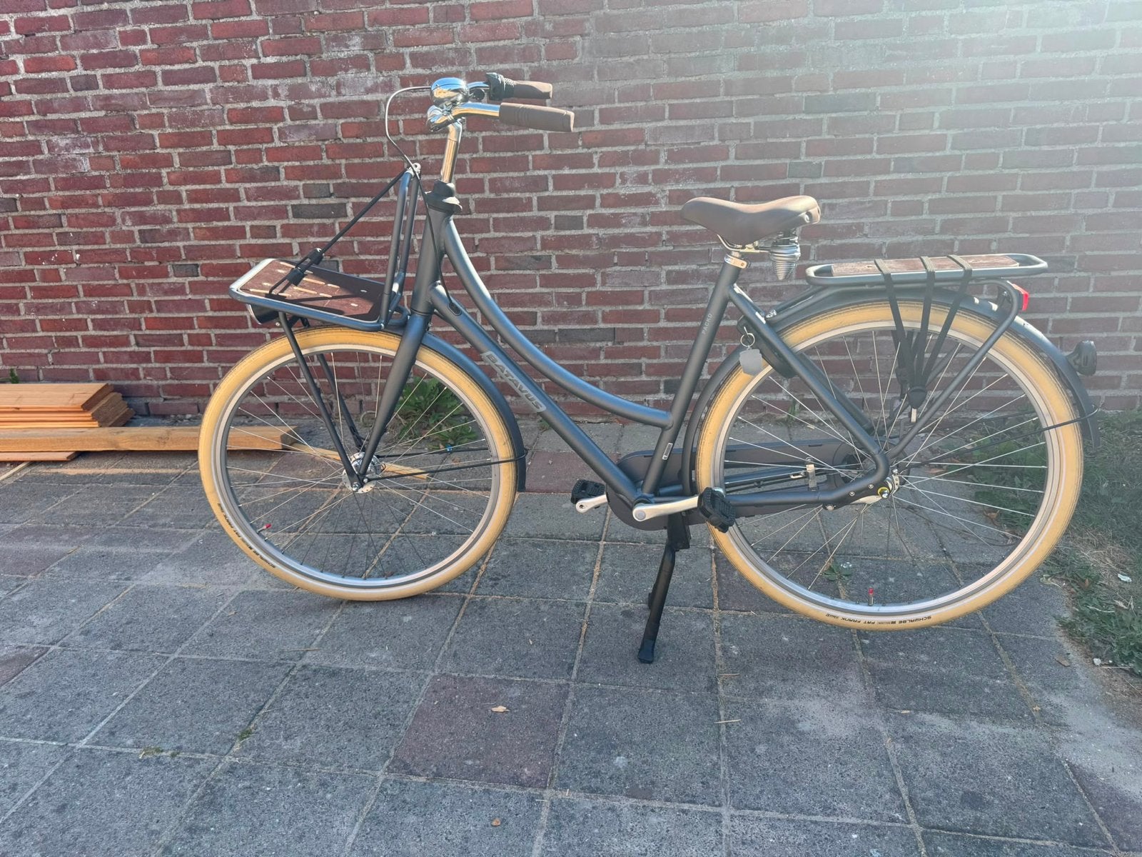 Zo goed als nieuwe Batavus damesfiets, Fietsen en Brommers, Fietsen | Dames | Damesfietsen, Ophalen, Terugtraprem, Versnellingen