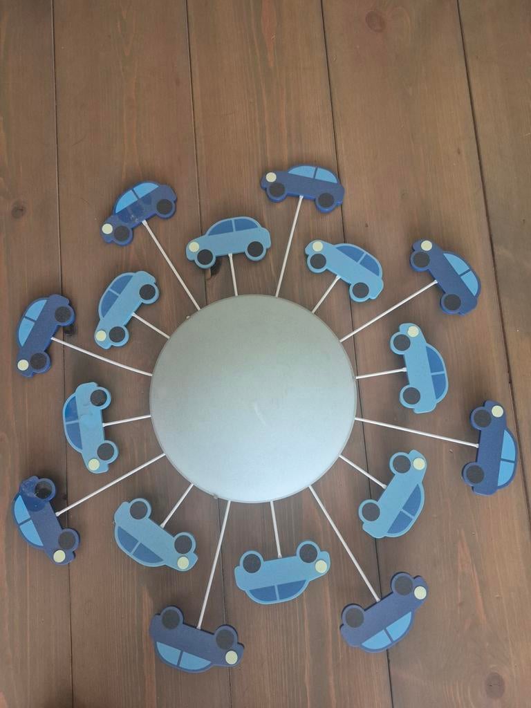 Kinderlamp auto's - Plafondlamp kinderkamer, Ophalen of Verzenden, Gebruikt, Lamp