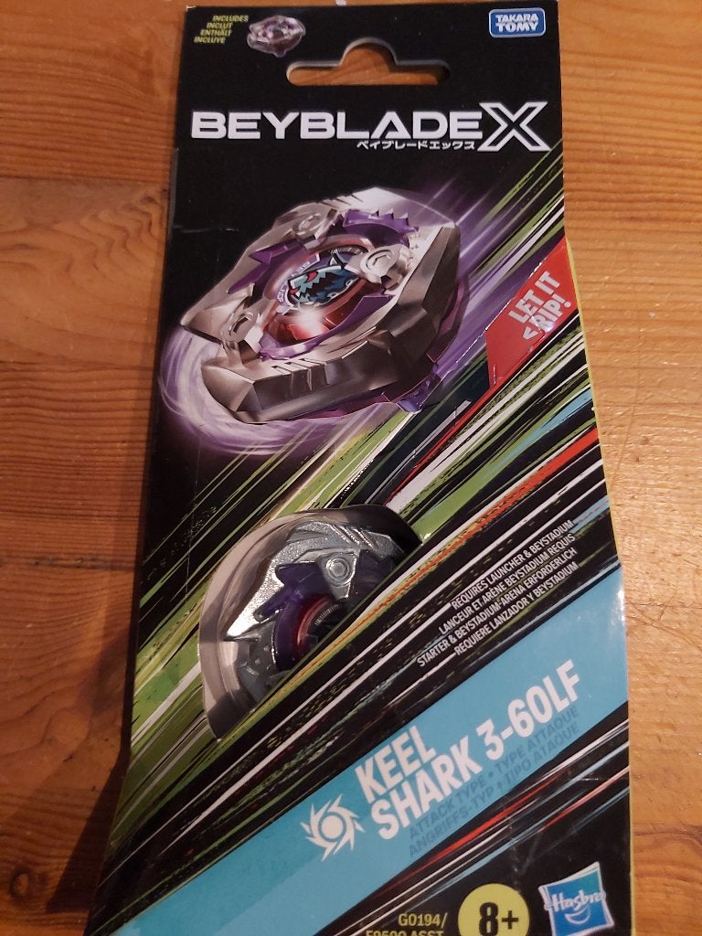 Beyblade beyblades x keel shark nieuw, Ophalen of Verzenden, Nieuw