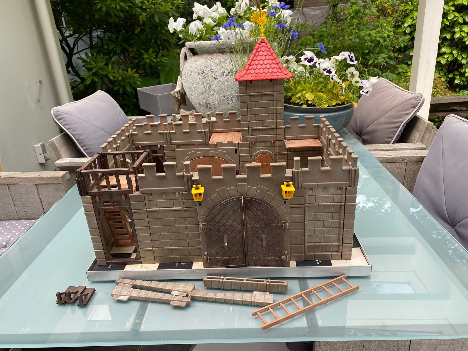Playmobil kasteel ., Gebouw, Complete set, Zo goed als nieuw, Historisch