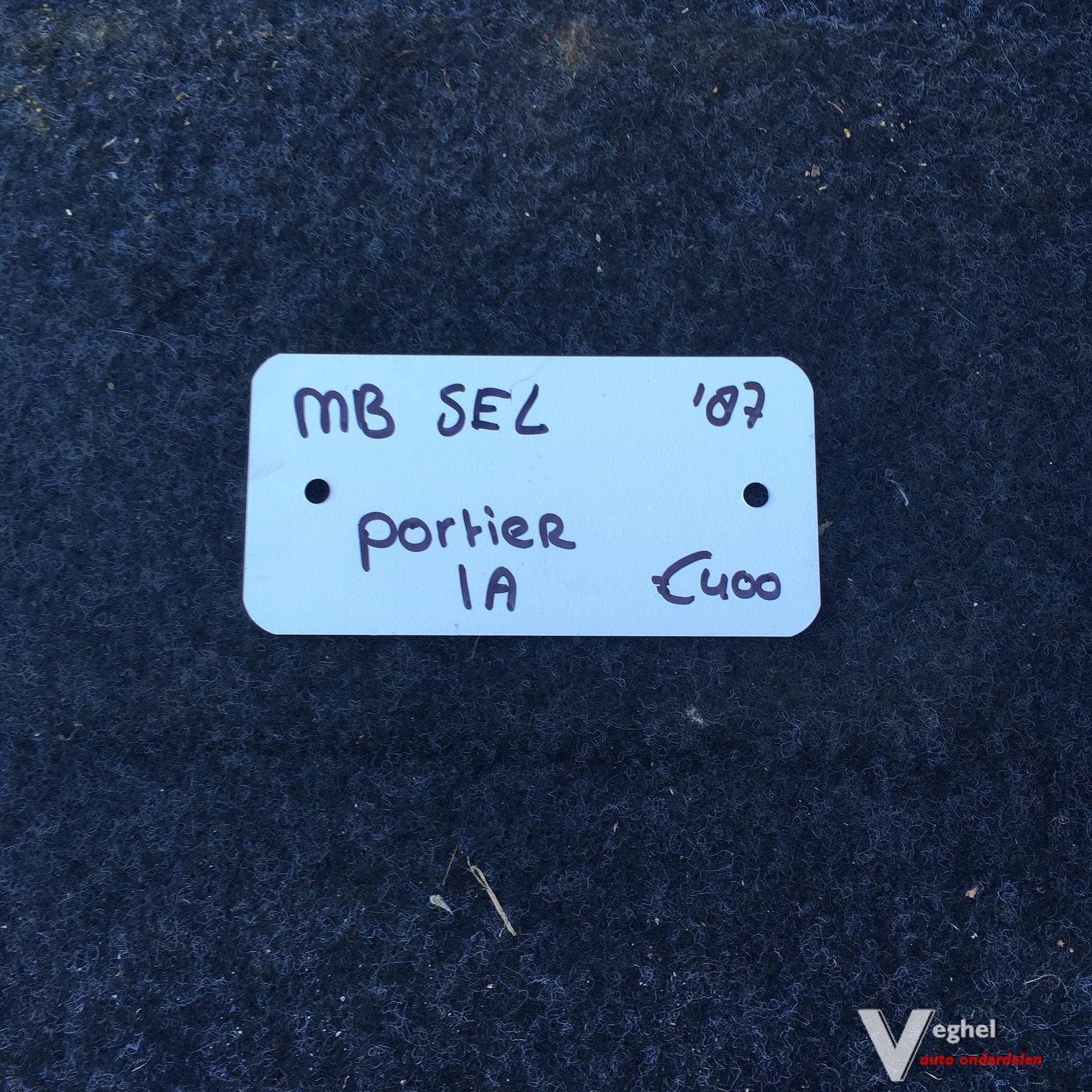 Mercedes W126 SEL   1987   Portier Linksachter, Auto-onderdelen, Gebruikt, -, Deur, -