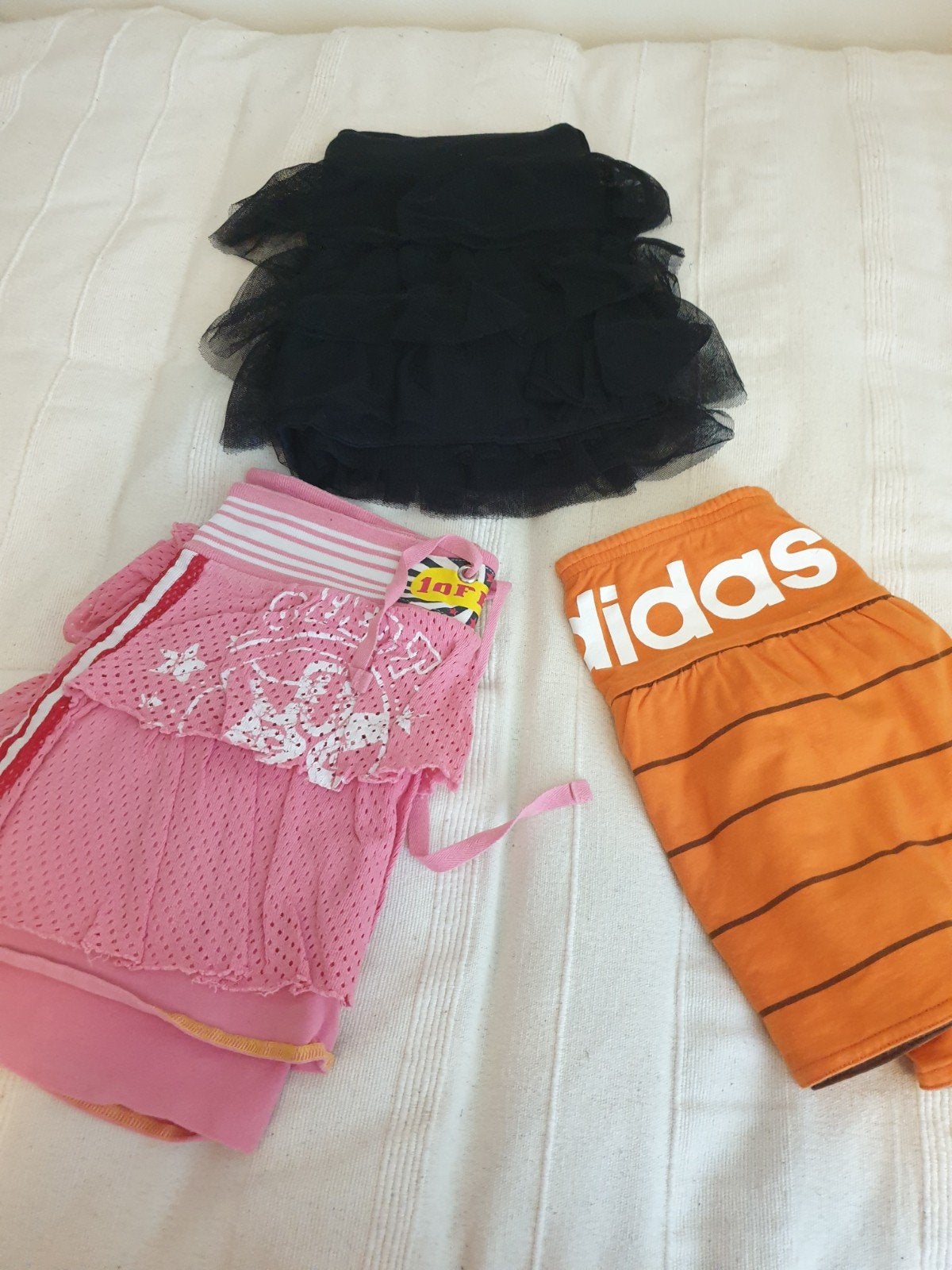 3 minirokjes maat XS - Zwart, Roze, Oranje, Adidas, Ophalen of Verzenden, Maat 34 (XS) of kleiner