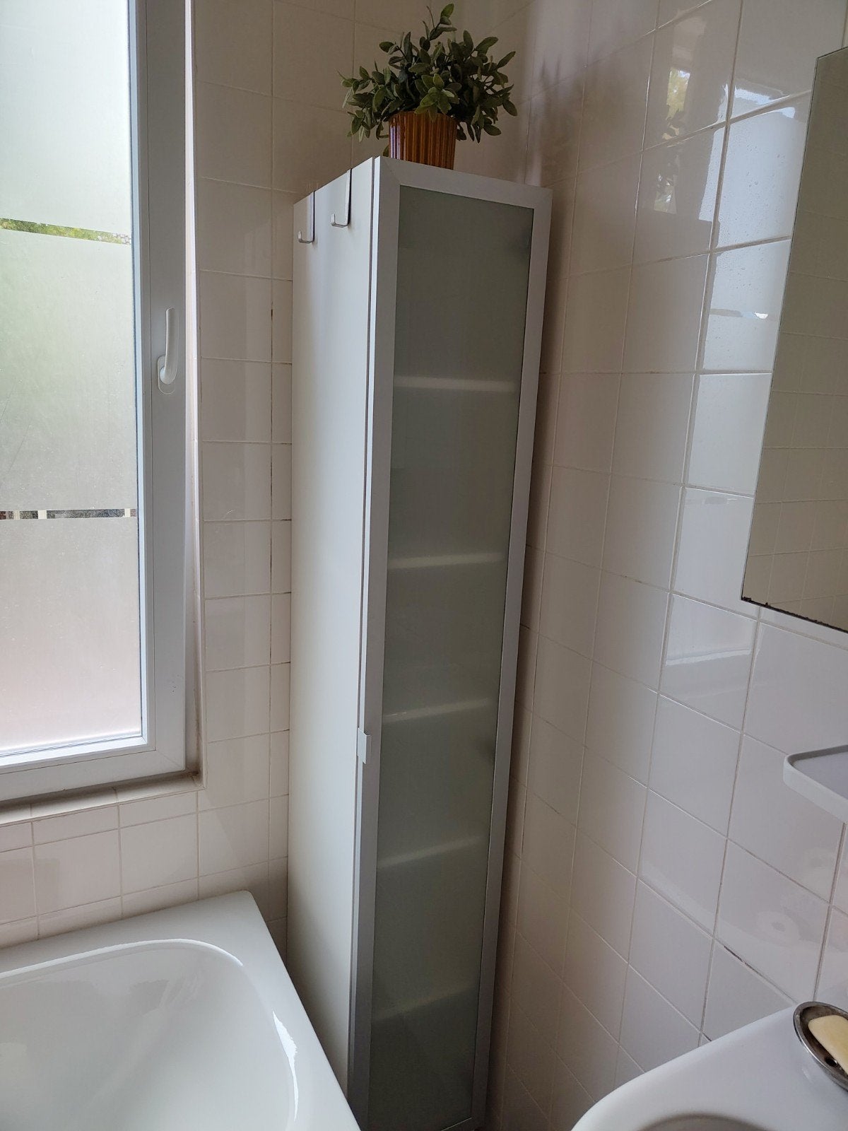 IKEA Lillången badkamerkast, Ophalen, (Half)hoge kast, Minder dan 50 cm, Gebruikt