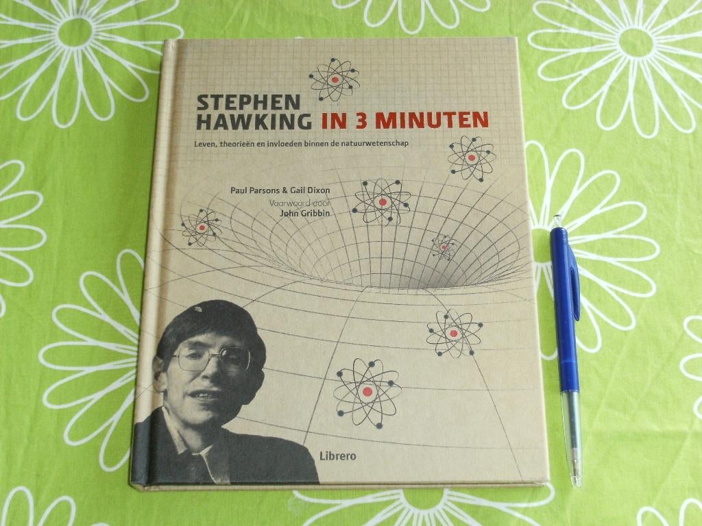 Stephen Hawking - In 3 minuten, Boeken, Overige Boeken, Zo goed als nieuw, Ophalen of Verzenden