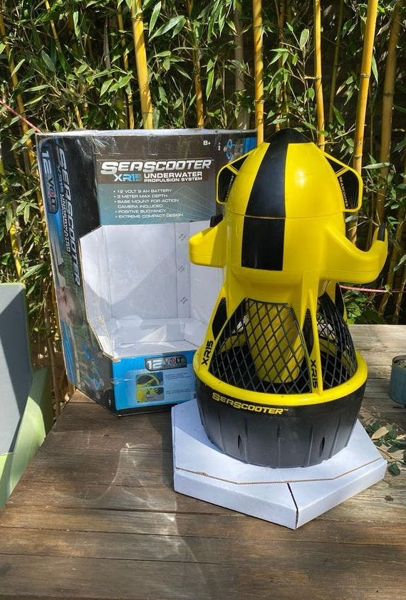 2x SeaScooter XR15 Onderwater Scooter / Duikspullen, Ophalen, Zo goed als nieuw, Duikbril of Snorkel