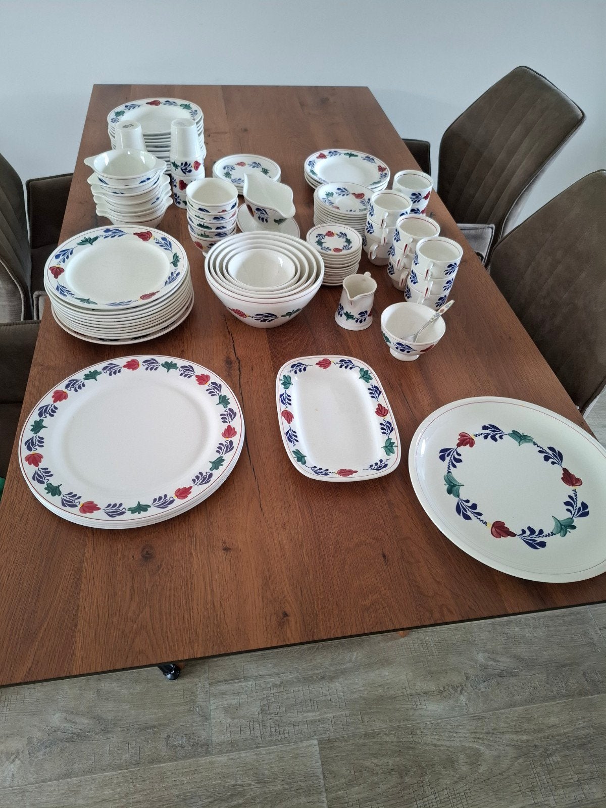 Boerenbont servies, Huis en Inrichting, Ophalen