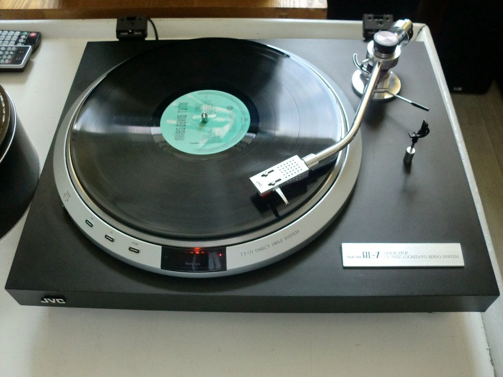 JVC QL-7 geheel nagekeken + goldring element te beluisteren., Ophalen, Refurbished, Platenspeler, Overige merken