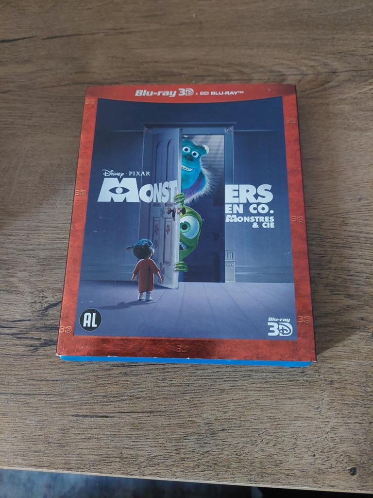 Monsters & Co (3d en 2d), Ophalen of Verzenden, Zo goed als nieuw, Tekenfilms en Animatie