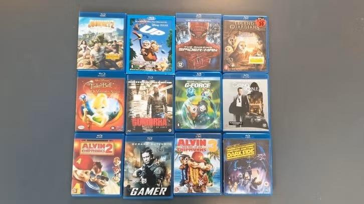 films Blu-ray. o.a. The Amazing Spider-Man, Casino Royale, Ophalen of Verzenden, Zo goed als nieuw, Actie
