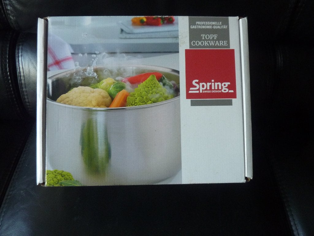Spring pan, Huis en Inrichting, Kookpan of Snelkookpan, Inductieplaat, Nieuw, Ophalen of Verzenden