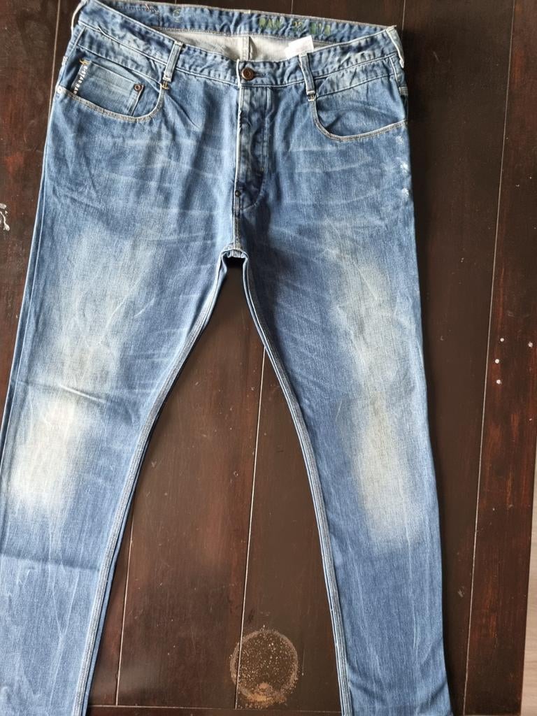 ZGAN CLASSIC G STAR RAW NEW RADAR TAPERED JEANS SIZE 38, G-Star Raw, Blauw, W32 (confectie 46) of kleiner, Ophalen of Verzenden