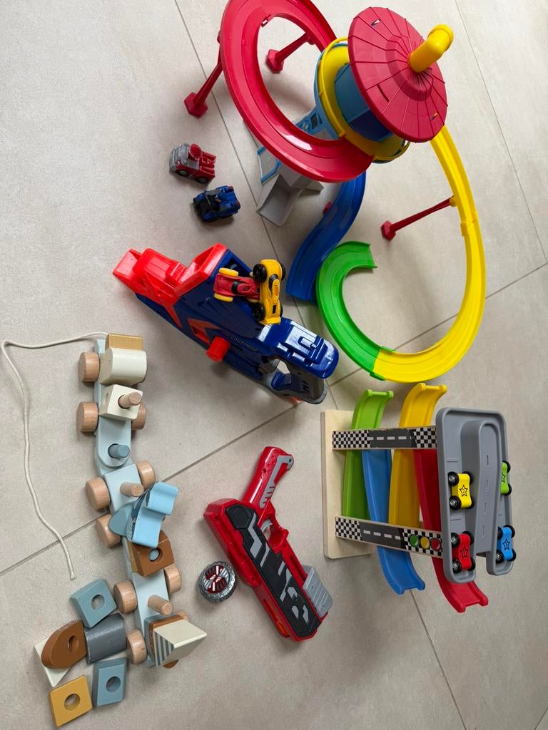 Auto speelgoed, paw patrol, little dutch, nitro en meer, Ophalen of Verzenden, Zo goed als nieuw, Handmatig, Overige merken