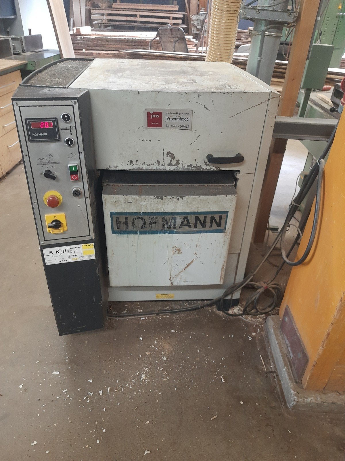 Hofmann vandiktebank, Verzenden, Gebruikt, Elektrisch