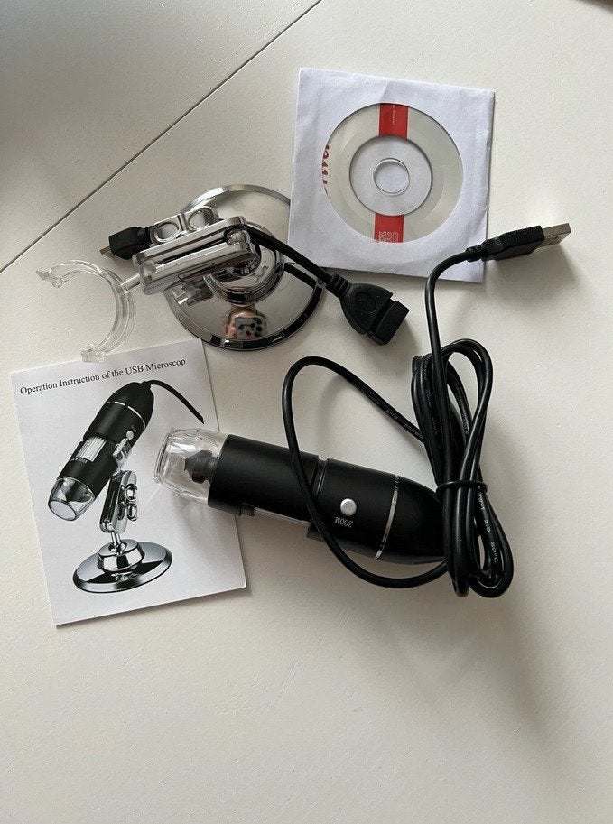 Digitale USB LED Microscoop En Endoscoop Met 2.0 MP Camera, Verzenden, Nieuw, Minder dan 400x