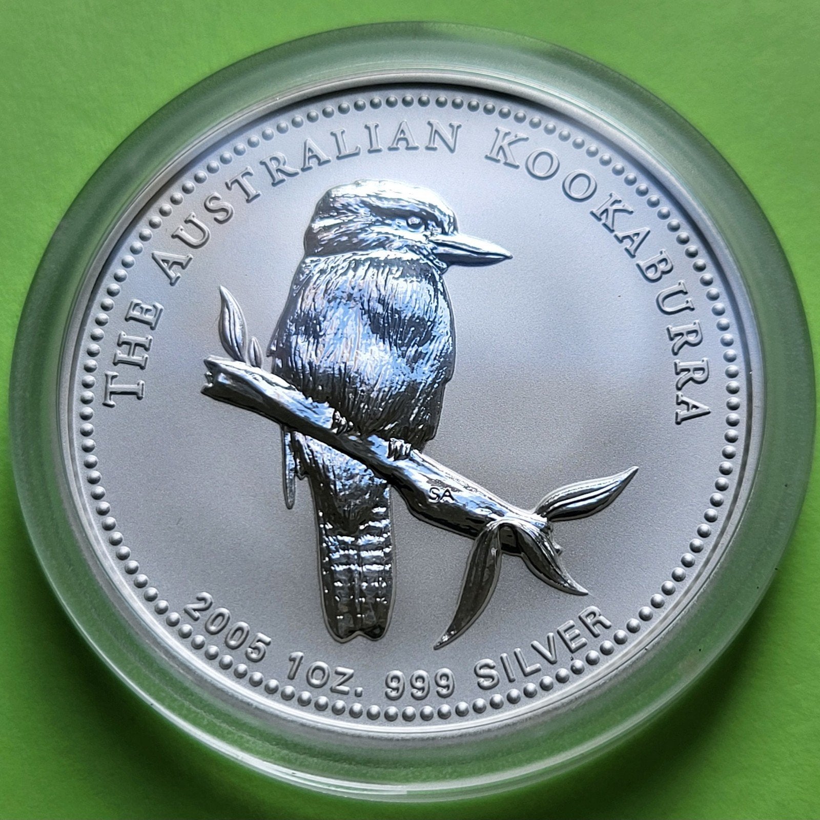 Kookaburra 2005 - 1 oz zilver, Verzenden, Zilver