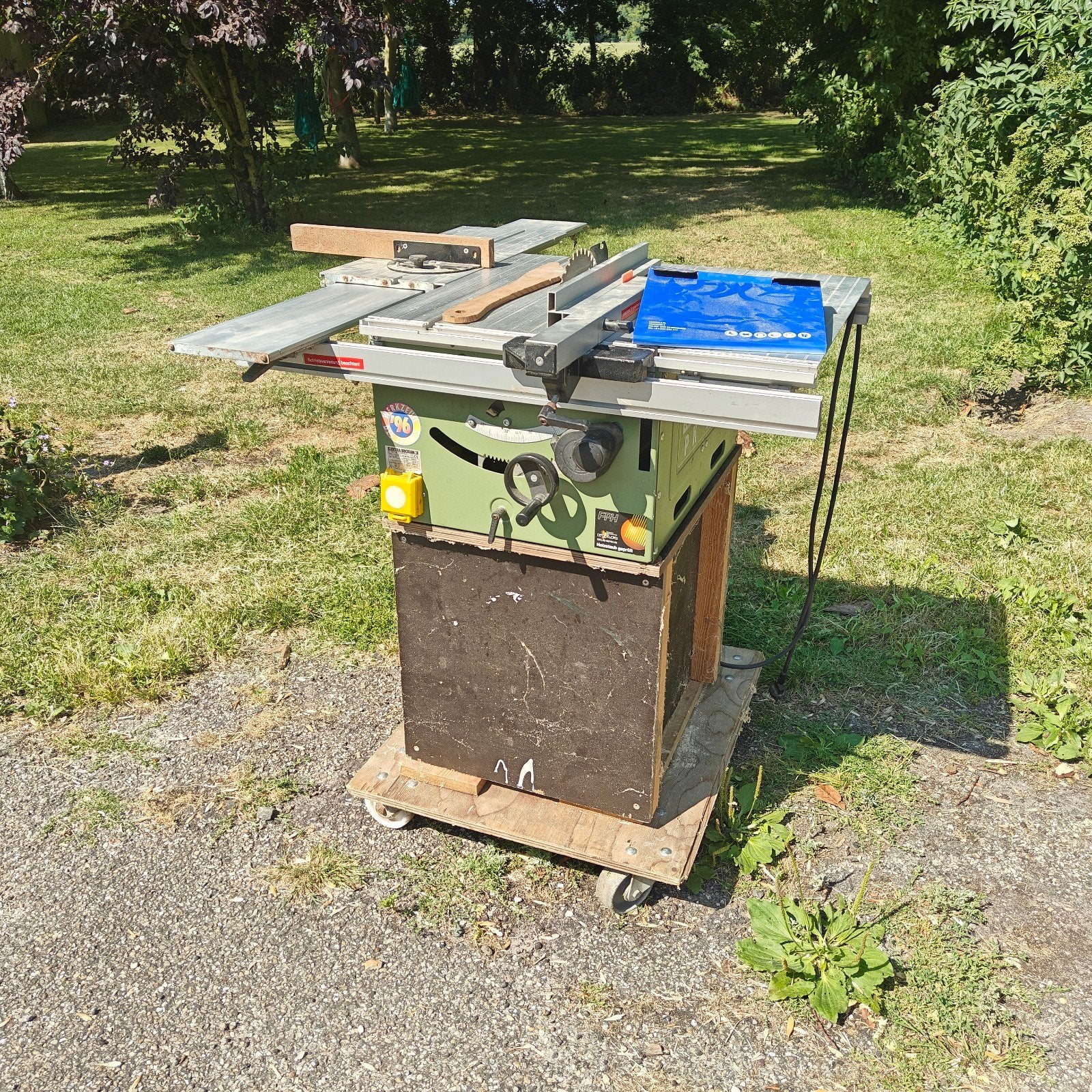 Elektra Beckum PK 200 Tafelzaag met nieuw zaagblad, Ophalen, Gebruikt, Cirkelzaag, Elektra Beckum