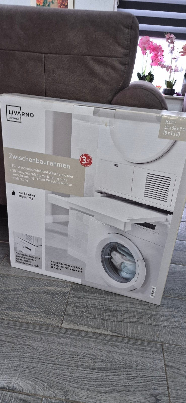 LIVARNO home Tussenbouwframe voor wasmachine en droger, Witgoed en Apparatuur, Ophalen