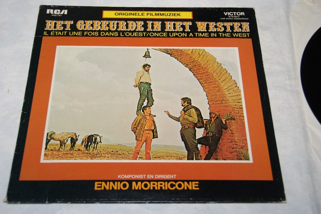 Ennio Morricone – Het Gebeurde In Het Westen LP Vinyl, LP, Gebruikt, Soundtrack, 12 inch