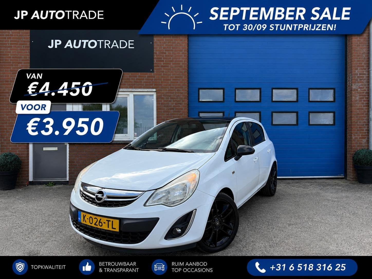 Opel Corsa 1.4-16V | Navi | 17" LMV | PDC | Stoelverwarming, Auto's, Opel, Voorwielaandrijving, Euro 5, Stof, 1398 cc