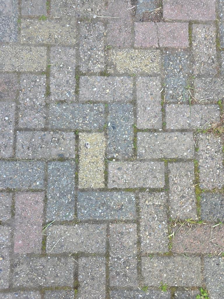 Gebruikte klinkers, ongeveer 100m2 (40 m2 over), Ophalen, Gebruikt, Klinkers, 10 m² of meer