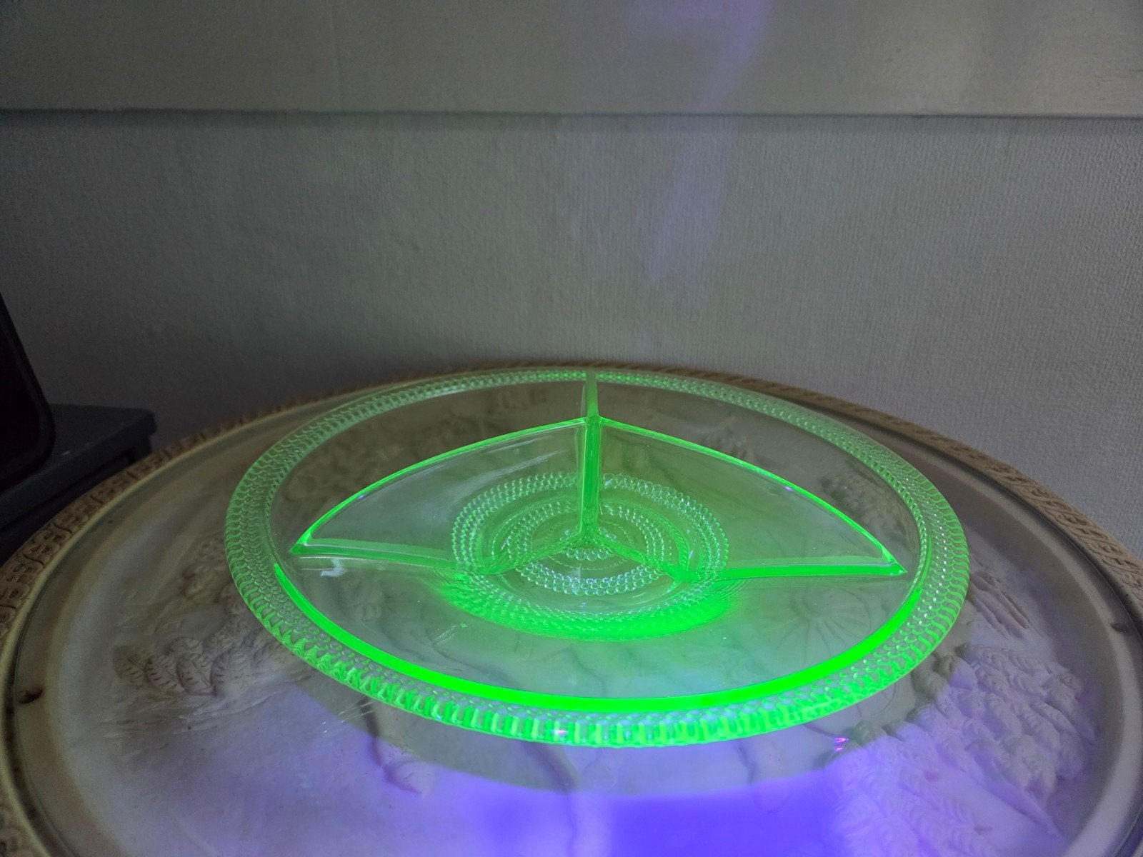 uranium glas, Antiek en Kunst, Ophalen