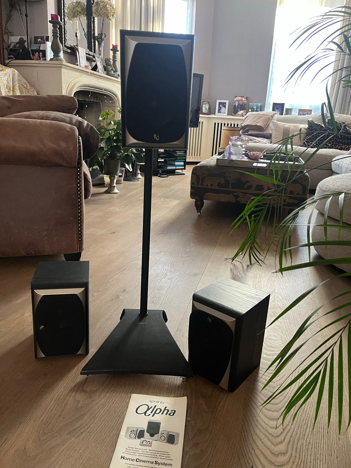 Infinity Alpha Home Cinema Systeem met standaard, Overige merken, Ophalen of Verzenden, Minder dan 40 watt, Overige spelers