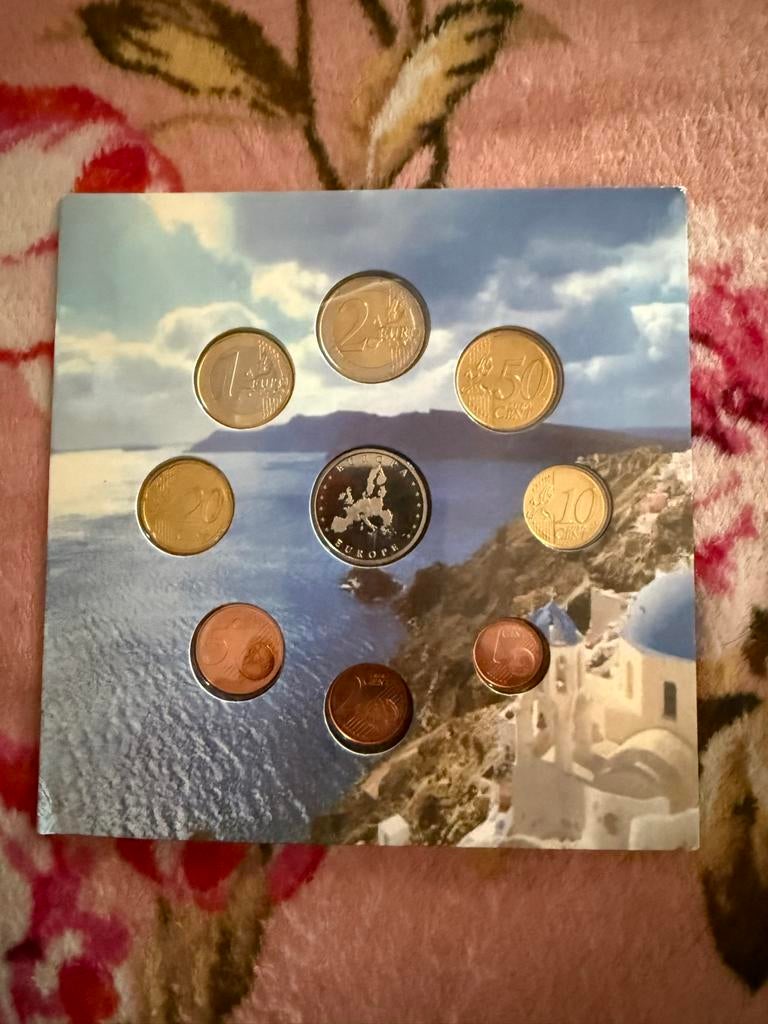 Griekse Euromunten Set - Complete Collectie, Postzegels en Munten, Munten | Europa | Euromunten, Ophalen of Verzenden, Griekenland
