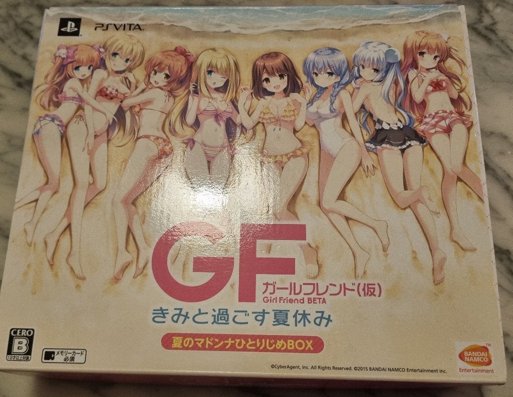Girlfriend Beta PS Vita Special Edition (zeldzaam), 1 speler, Ophalen of Verzenden, Zo goed als nieuw, Vanaf 12 jaar
