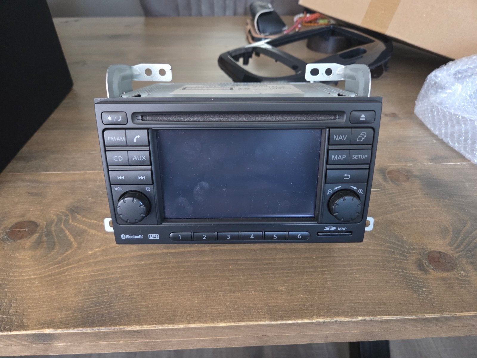 Nissan Connect Navigatiesysteem met SD-kaart voor Juke 2011, Auto diversen, Ophalen of Verzenden, Gebruikt
