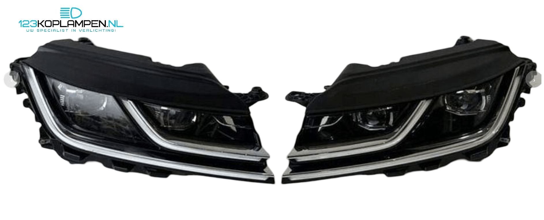 VW Volkswagen Arteon Full Led koplamp koplampen links rechts, Gebruikt, -, Volkswagen, -