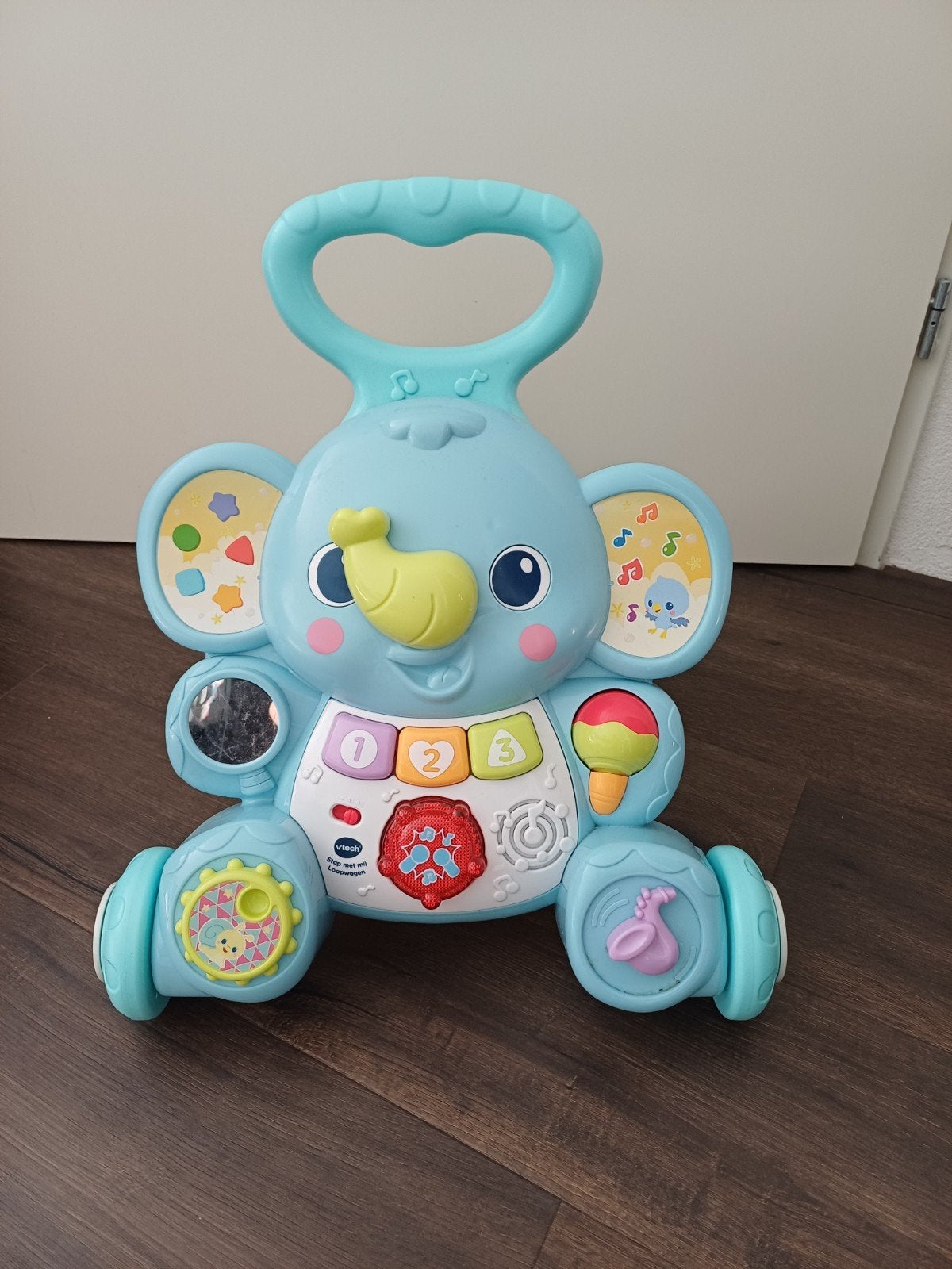 VTech Baby Olifant Loopwagen met Geluid en Licht, Ophalen of Verzenden
