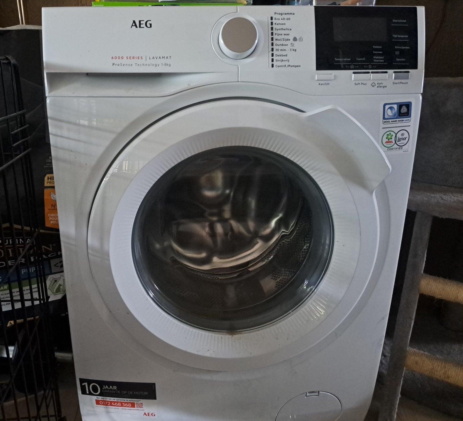 AEG Lavamat 6000 Series Wasmachine - Zo goed als nieuw, Witgoed en Apparatuur, Wasmachines, Ophalen of Verzenden