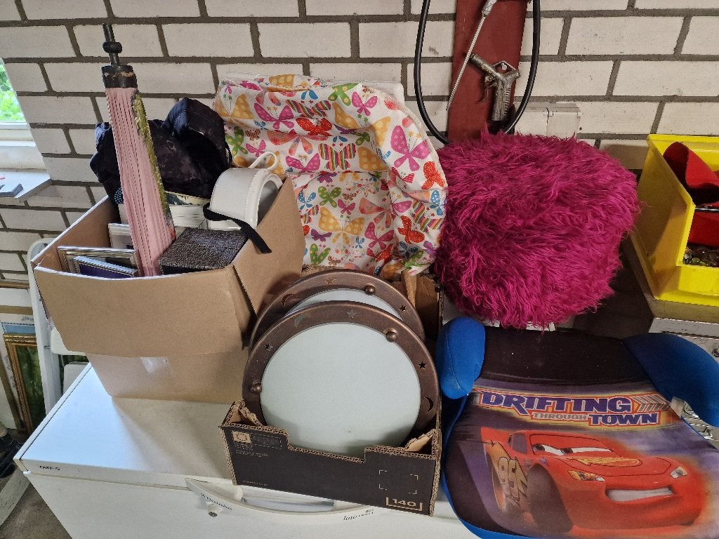 Gratis ophalen rommelmarktspullen, Diversen, Ophalen, Gebruikt