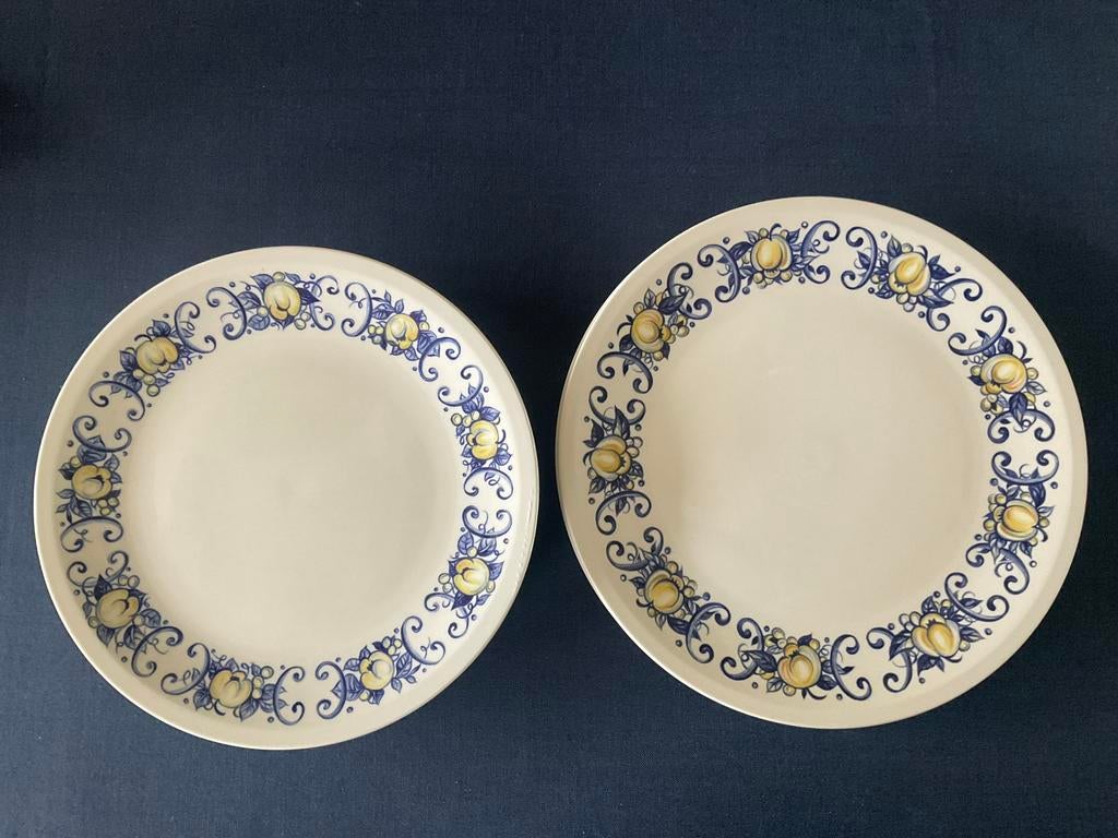 6 borden Villeroy &Boch cadiz, Huis en Inrichting, Keuken | Servies, Ophalen of Verzenden, Zo goed als nieuw, Bord(en), Overige stijlen
