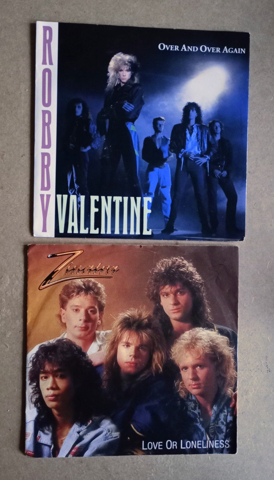 Robby Valentine  & Zinatra singles, Cd's en Dvd's, Verzenden, Gebruikt, Rock en Metal