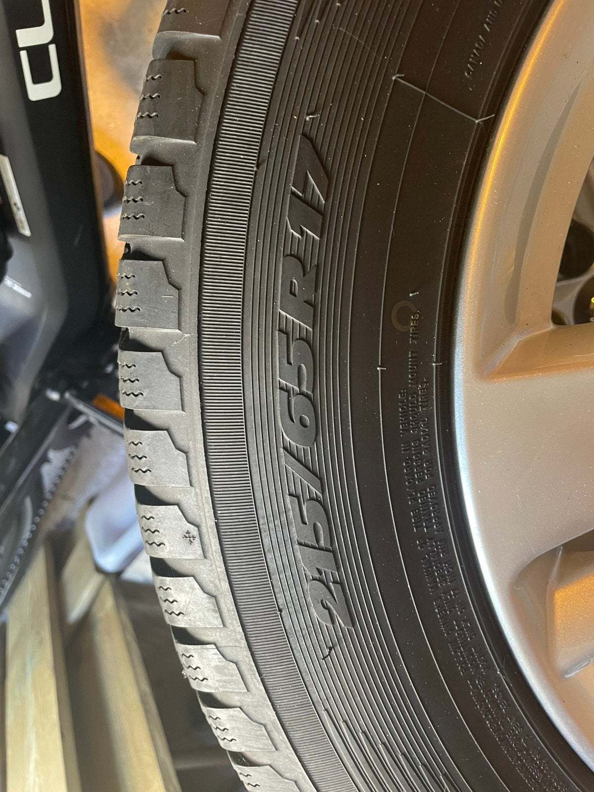 Banden en Alm velgen, Ophalen, Banden en Velgen, 17 inch, Winterbanden