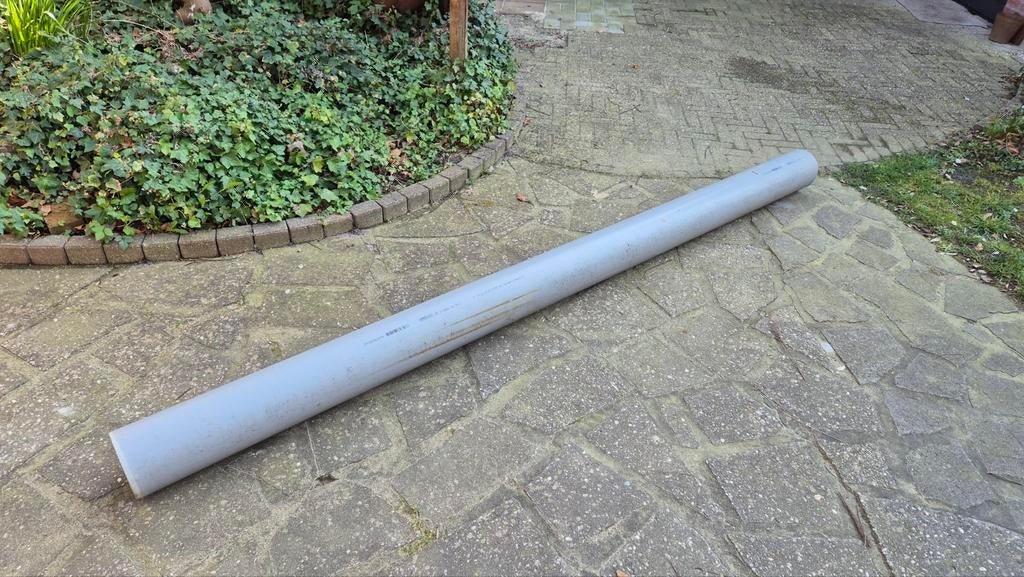 Pvc buis SN2 160mm, Ophalen, Pvc, Minder dan 2 meter, 80 mm of meer