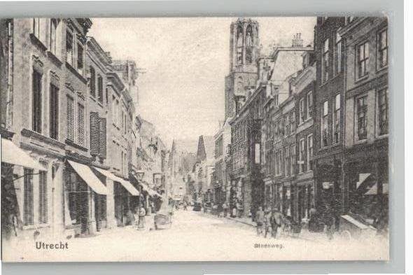 Utrecht Steenweg zie info, Ophalen of Verzenden, Voor 1920, Utrecht